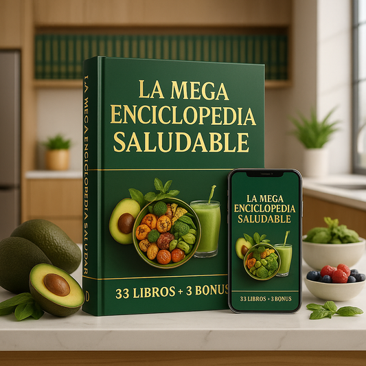 LA MEGA ENCILOPEDIA SALUDABLE – Sin Azúcar, Anti-Inflamación y Energía Total